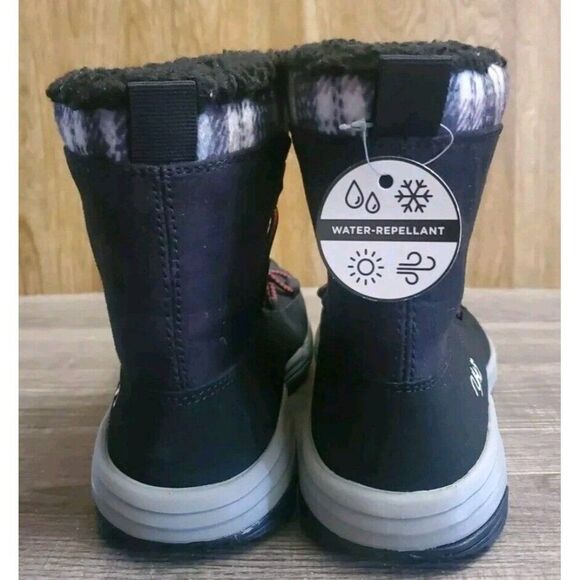 Ryka Alyssa Water Resistant Soft Faux Fur Ankle Boots Womens Size 7.5 Black - Picture 5 of 12